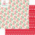 Websters Pages - Gingerbread Village Collection - Christmas - 12 x 12 Double Sided Paper - Cuddle Up