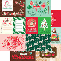 Websters Pages - Gingerbread Village Collection - Christmas - 12 x 12 Double Sided Paper - Storyteller Card Sheet I