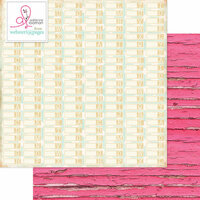 Websters Pages - Beautiful Chic Collection - 12 x 12 Double Sided Paper - Alphabetize