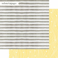 Websters Pages - Dream in Color Collection - 12 x 12 Double Sided Paper - Snuggle