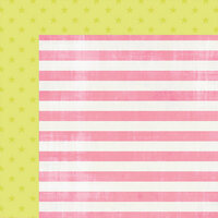 Websters Pages - Painted Passport Collection - 12 x 12 Double Sided Paper - Stars and Stripes