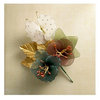 Websters Pages - WonderFall Collection - Vintage Wire Floral Bouquet