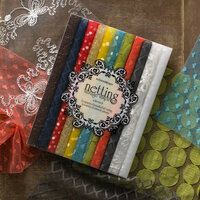 Websters Pages - Designer Trim and Ribbons - Vintage Inspired Netting - Assortment 2