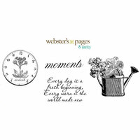 Websters Pages - Unity Stamp - Unmounted Rubber Stamp Set - Every Moment