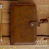 Websters Pages - Color Crush Collection - Personal Planner Binder - Walnut