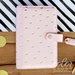 Websters Pages - Color Crush Collection - Personal Planner Binder - Blush and Gold Foil Dot