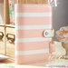 Websters Pages - Color Crush Collection - Personal Planner Binder - Blush Stripe