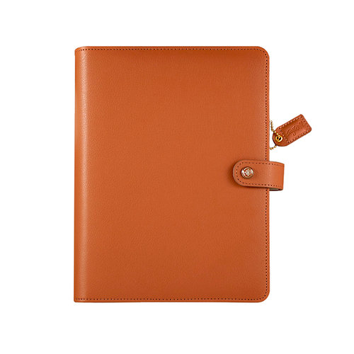 Websters Pages - Color Crush Collection - Personal Planner Binder - Camel