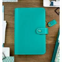 Websters Pages - Color Crush Collection - Personal Planner Binder - Jade