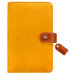 Websters Pages - Color Crush Collection - Personal Planner Binder - Mustard Suede - Binder Only