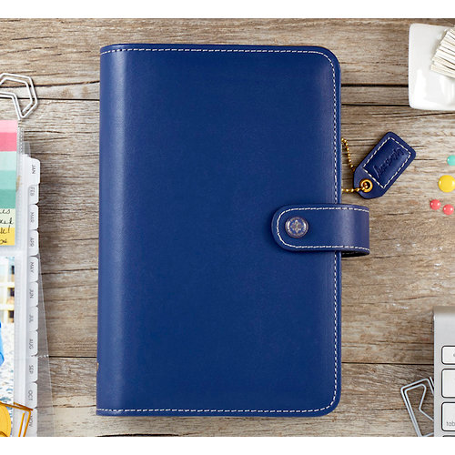 Websters Pages - Color Crush Collection - Personal Planner Binder - Navy