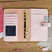 Websters Pages - Color Crush Collection - Personal Planner Binder - Platinum Rose