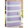 Websters Pages - Color Crush Collection - Personal Planner Binder - Lavender Stripe
