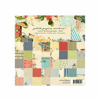 Websters Pages - Petite Papers - 6 x 6 Collection Combo Paper Pack - Spring Market Yacht Club and Country Estate