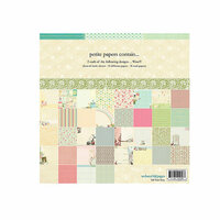 Websters Pages - Petite Paper - 6 x 6 Collection Combo Paper Pack - Sunday Picnic and Poetry