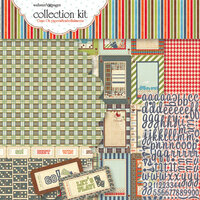 Websters Pages - Game On Collection - 12 x 12 Paper Sampler Kit