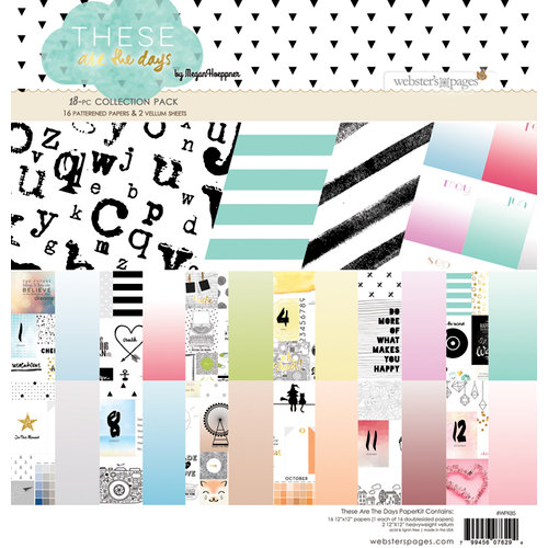 Websters Pages - These Are The Days Collection - 12 x 12 Collection Kit