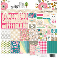 Websters Pages - My Happy Place Collection - 12 x 12 Collection Kit