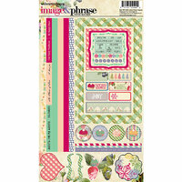 Websters Pages - Sweet Season Collection - Christmas - Cardstock Stickers - Image and Phrase