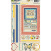 Websters Pages - Yacht Club Collection - Cardstock Stickers - Image and Phrase