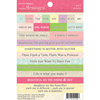 Websters Pages - Girl Land Collection - Cardstock Stickers - Mini Messages - Words
