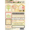 Websters Pages - Park Drive Collection - Cardstock Stickers - Mini Messages - Tags and Prompts