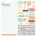 Websters Pages - Hello World Collection - 12 x 12 Cardstock Stickers - Alphabet