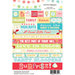 Websters Pages - Party Time Collection - Cardstock Stickers - Mini Messages - Words