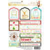 Websters Pages - All That Glitters Collection - Christmas - Cardstock Stickers - Tag and Prompt