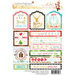 Websters Pages - All That Glitters Collection - Christmas - Cardstock Stickers - Tag and Prompt