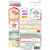 Websters Pages - Dream in Color Collection - Cardstock Stickers - Tags and Prompts