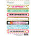 Websters Pages - Happy Collection - Cardstock Stickers - Sentiments