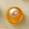 Websters Pages - Sparklers - Non Adhesive Designer Buttons - Pearl - Gold