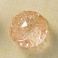Websters Pages - Sparklers - Non Adhesive Designer Buttons - Medallion - Small - Light Pink