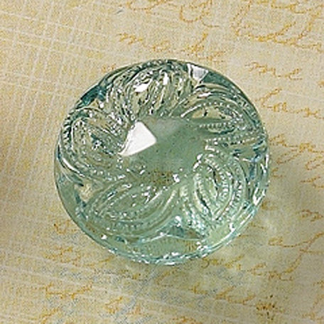 Websters Pages - Sparklers - Non Adhesive Designer Buttons - Medallion - Small - Aqua