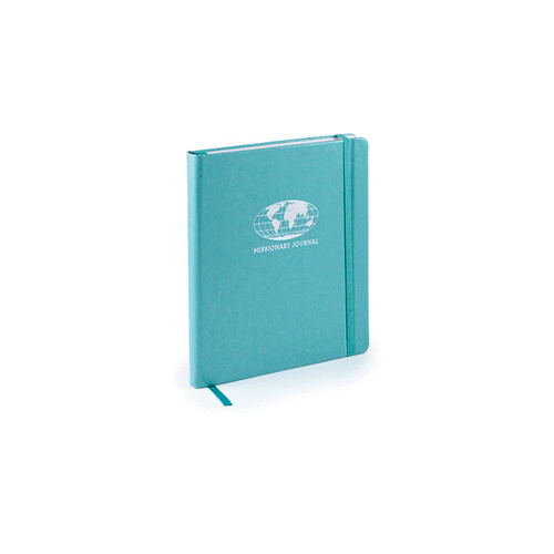 We R Memory Keepers - Missionary Journal - Classic Leather Journal - Aqua