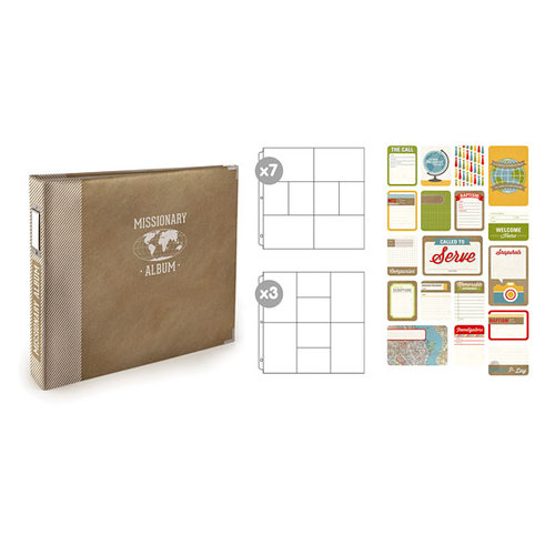 We R Memory Keepers - Albums Made Easy - 12 x 12 Missionary Album Kit - Elder