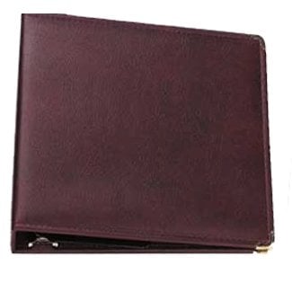 Hiller 3 Ring Albums - 12 x 12 Deep Burgundy