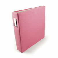 We R Memory Keepers - Linen - 12 x 12 - Three Ring Albums - Bubble Gum