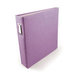 We R Memory Keepers - Linen - 12 x 12 - Postbound Albums - Grape Ice