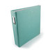 We R Memory Keepers - Linen - 12 x 12 - Postbound Albums - Aquamarine