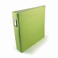 We R Memory Keepers - Linen - 12 x 12 - Postbound Albums - Keylime