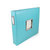 We R Memory Keepers - Classic Leather - 12 x 12 - Three Ring Albums with Window - Aqua