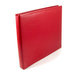 We R Memory Keepers - Classic Leather - 12x12 - Post Bound Albums - Real Red