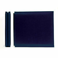 We R Memory Keepers - Classic Leather - 8x8 - Post Bound Albums - Navy