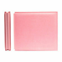 We R Memory Keepers - Classic Leather - 8x8 - Post Bound Albums - Pretty Pink, CLEARANCE