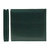 We R Memory Keepers - Classic Leather - 6x6 - Post Bound Albums - Forest Green