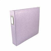 We R Memory Keepers - Classic Leather - 12x12 - Three Ring Albums - Lilac