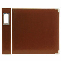 We R Memory Keepers - Classic Leather - 12x12 - Three Ring Albums - Nutmeg