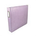 We R Memory Keepers - Classic Leather - 8.5x11 - Three Ring Albums - Lilac